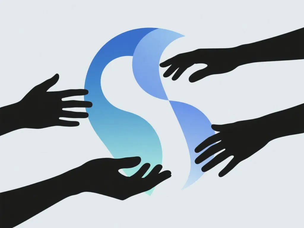 心理支持的象征图