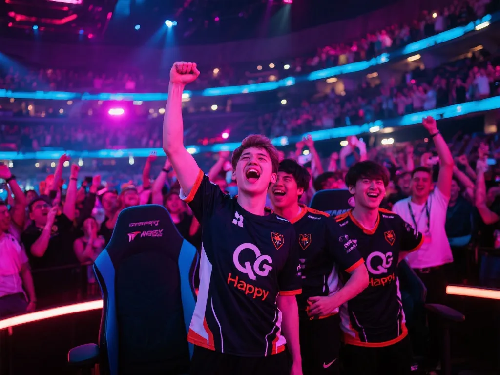 在《王者荣耀》S赛季，QGHappy用热血点燃电竞梦想！